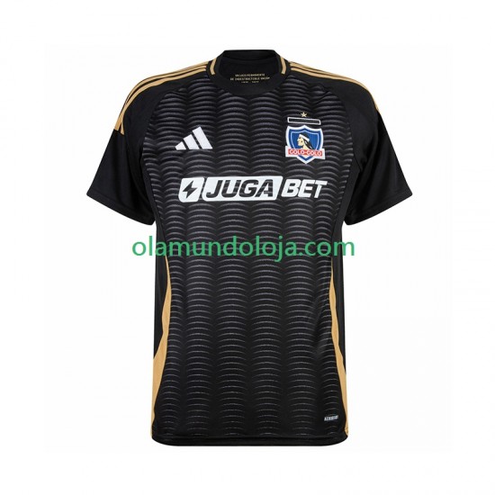 Camisola Colo-Colo Homem Equipamento Segundo 2025-2026 Manga Curta